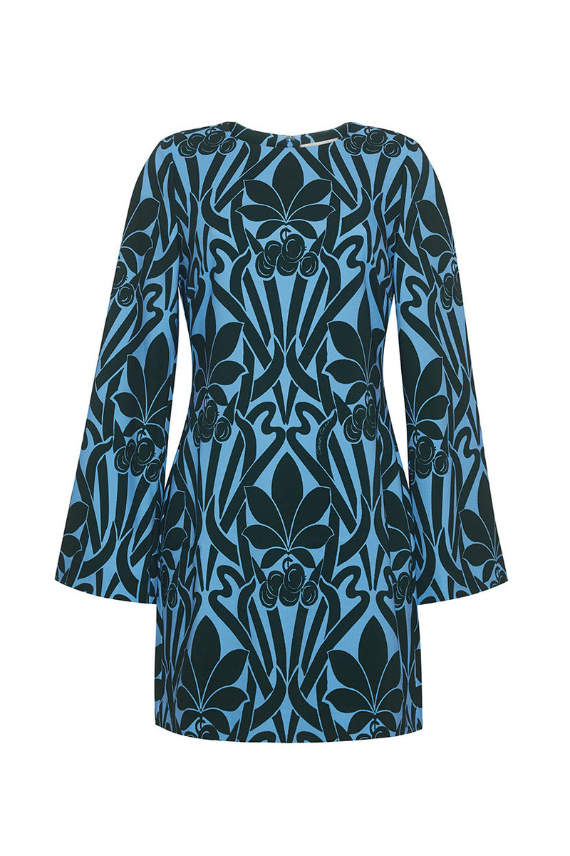 Saffron Dress A New Mini with Bell Sleeves 1