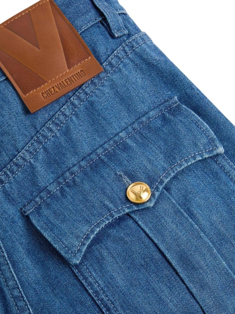 Lightweight wide-leg jeans - 2