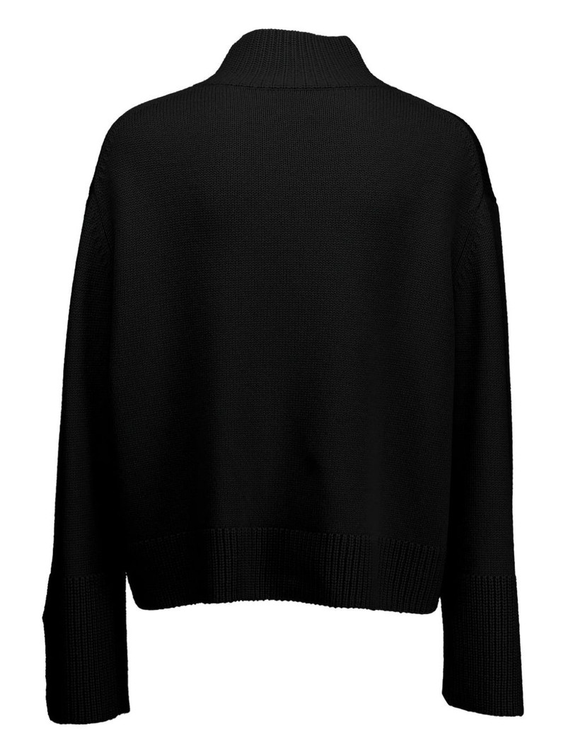 Allude high-neck sweater outlook