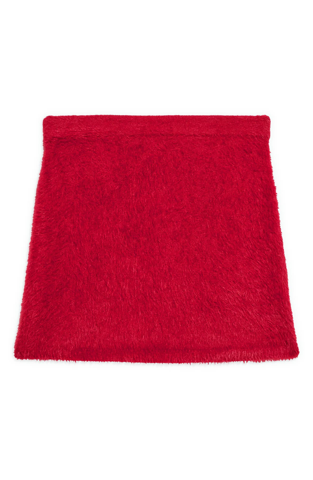 Helmut Lang Eyelash Miniskirt in Red at Nordstrom - 5