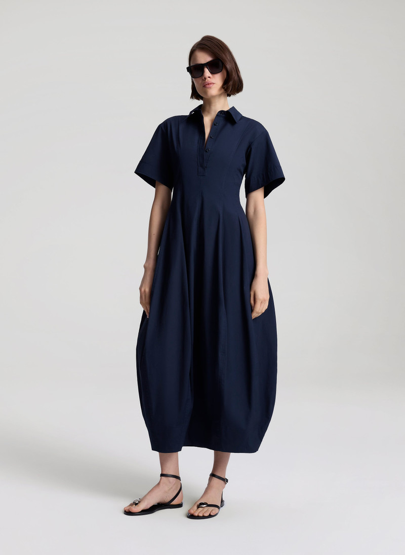 Della Stretch Cotton Midi Dress 4