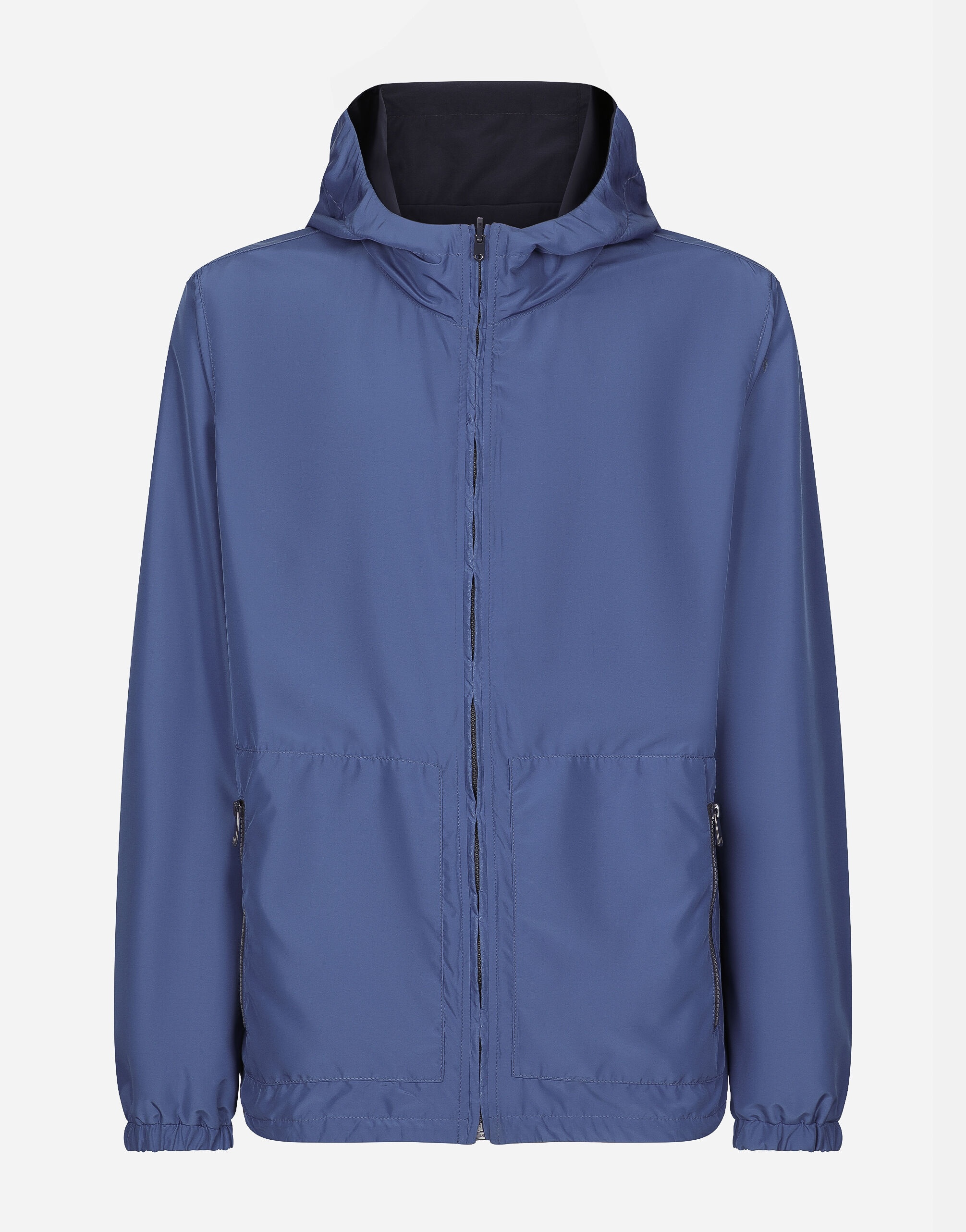 Reversible jacket with hood and logo - 6