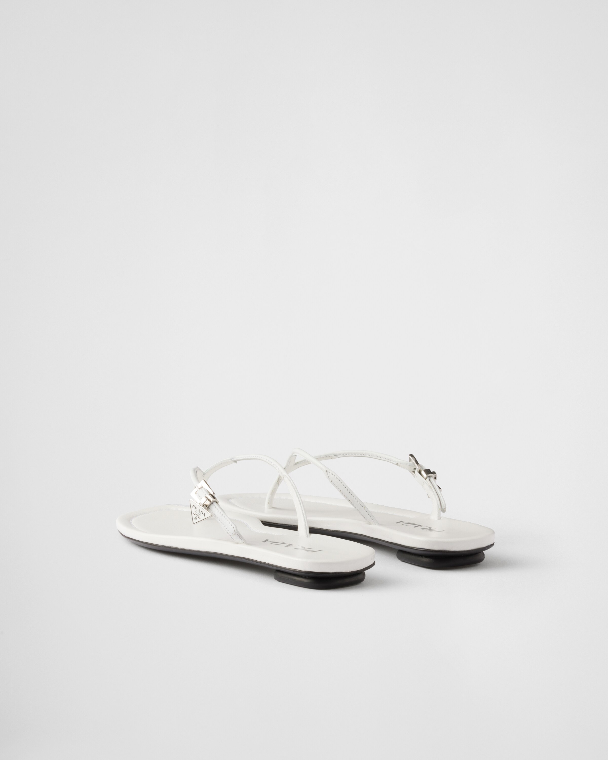 Leather thong sandals - 4