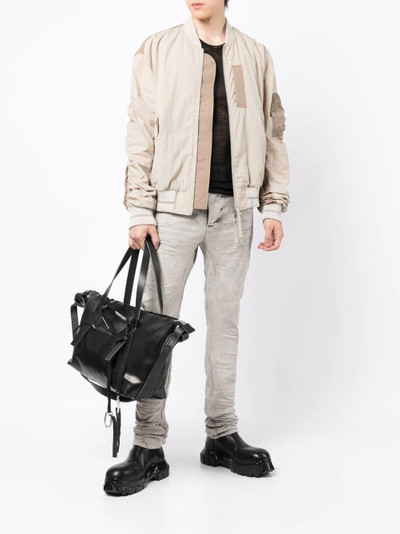 Boris Bidjan Saberi laces detail tote bag outlook