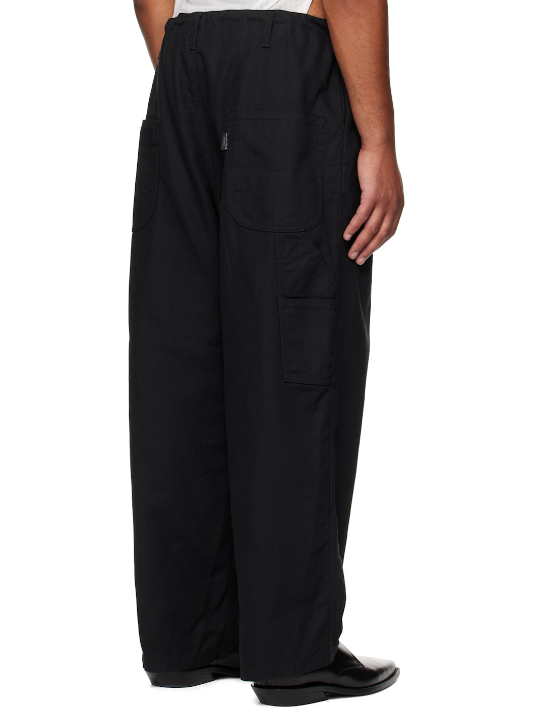 Black Painter Trousers - 3