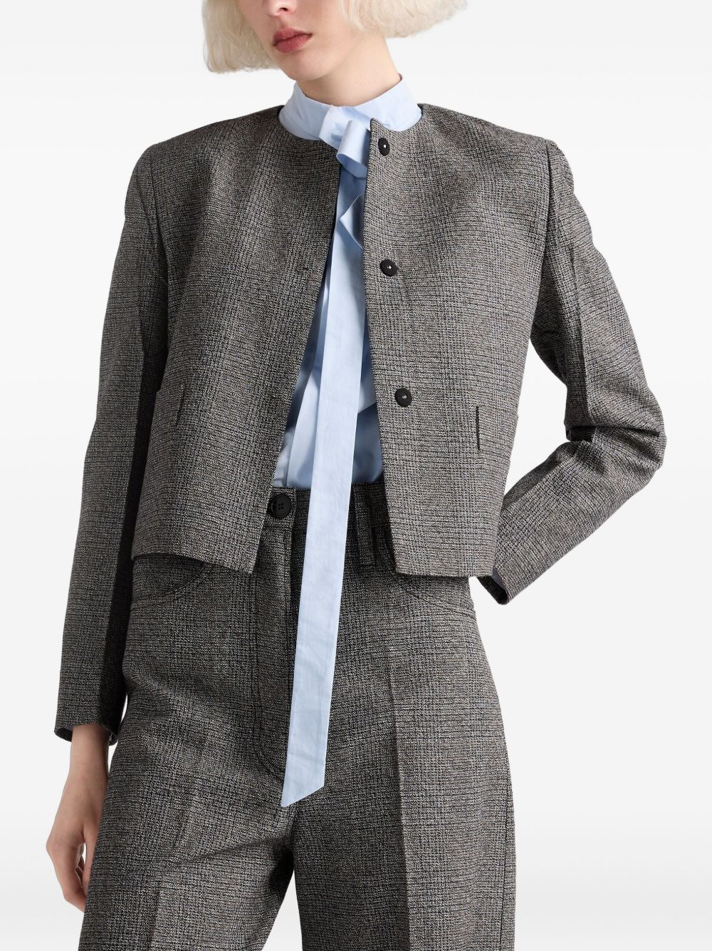 mouliné jacket - 4