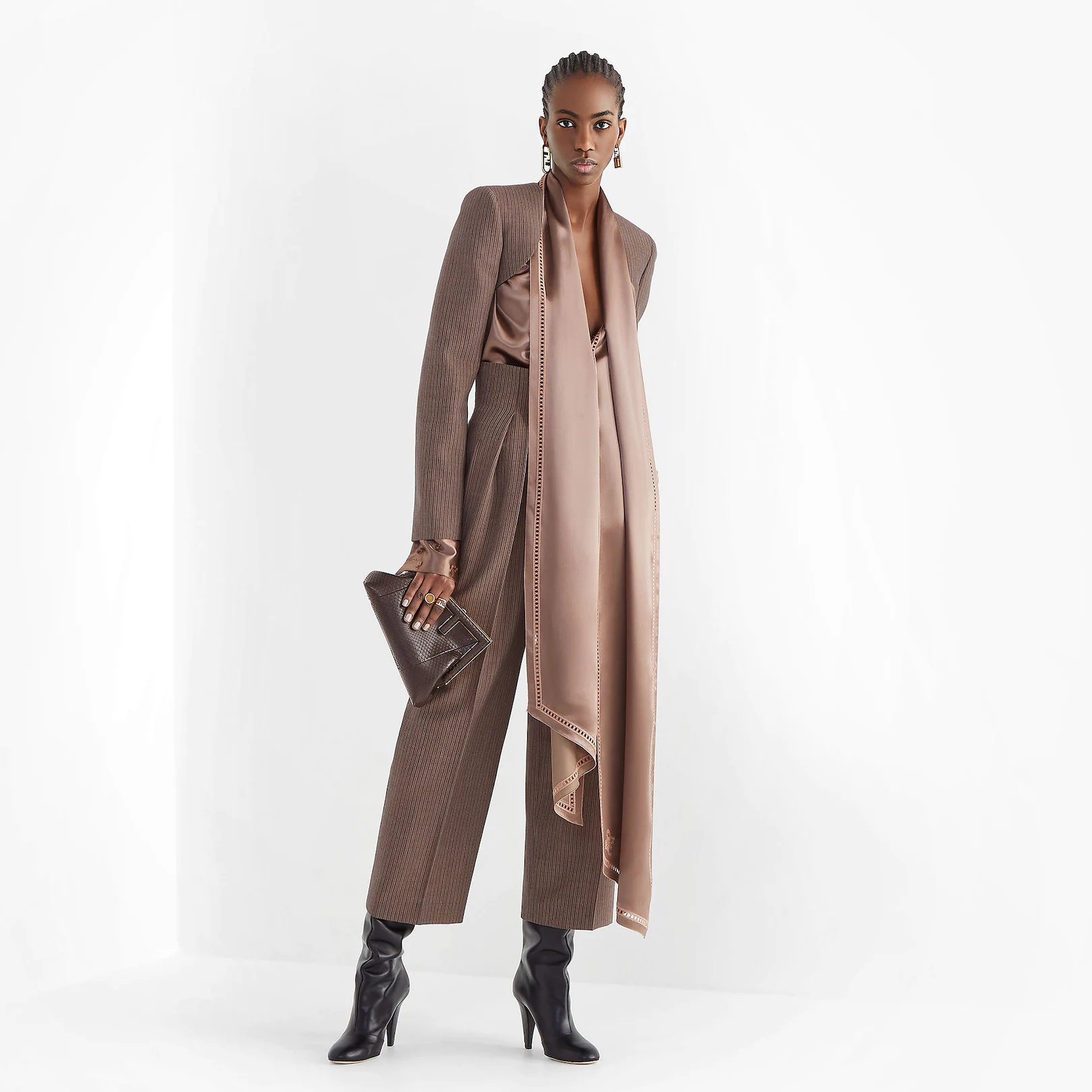 Brown wool suit - 7