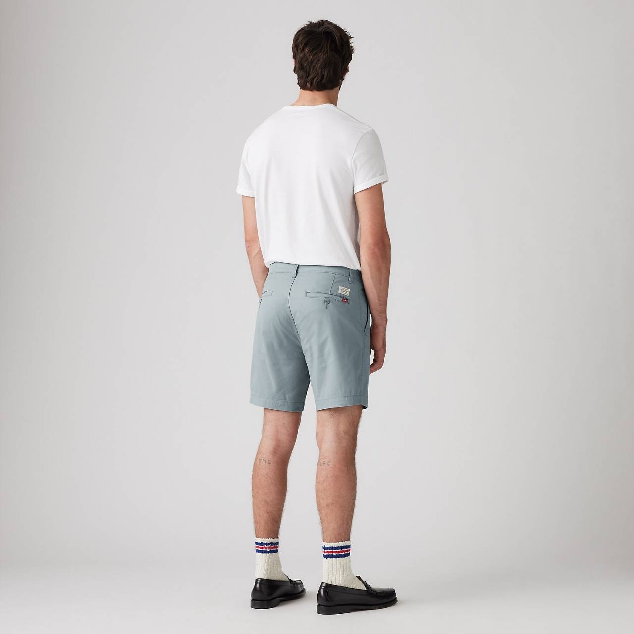 LEVI’S® XX CHINO TAPER FIT COTTON LINEN MEN'S SHORTS - 5