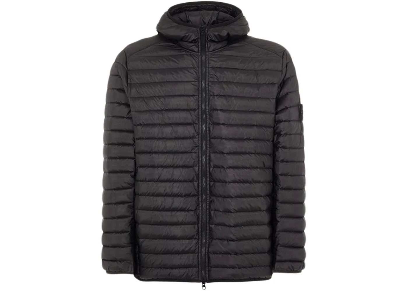 Stone Island 40324 Loom Woven Chambers R-Nylon Down-TC_Packable Jacket Black - 1