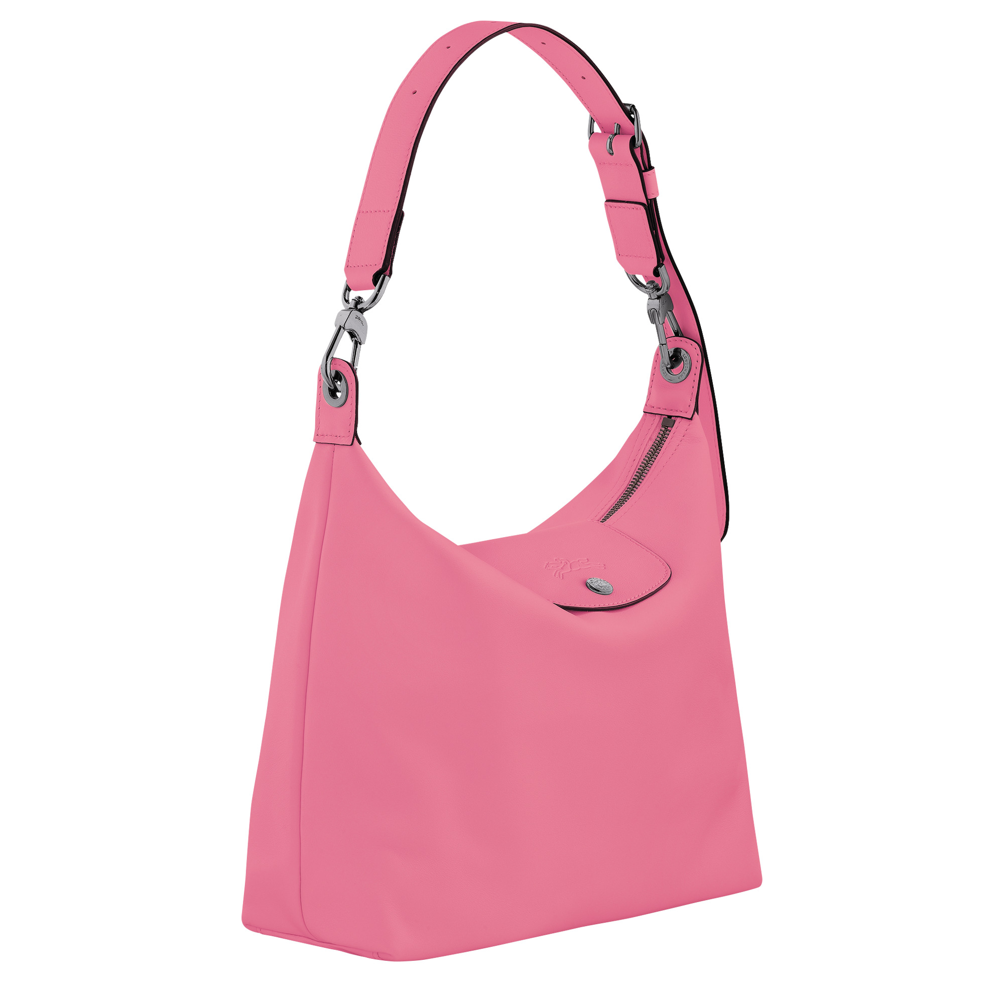 Le Pliage Xtra M Hobo bag Pink - Leather - 3
