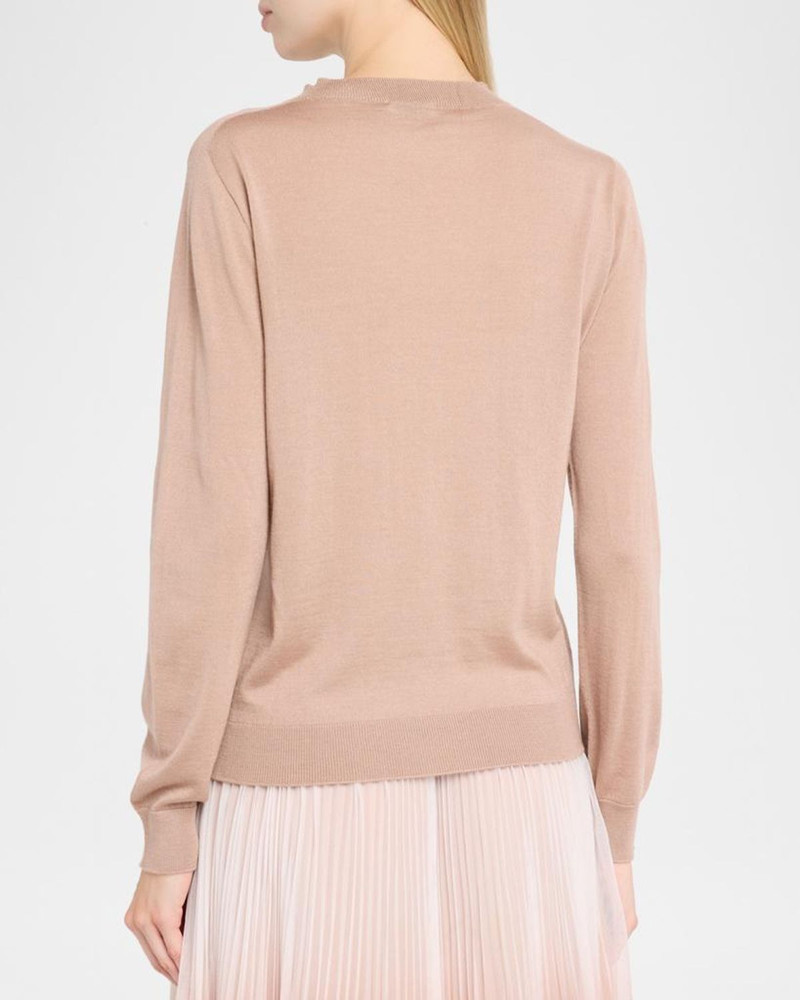 Crewneck Cashmere-Silk Sweater 3