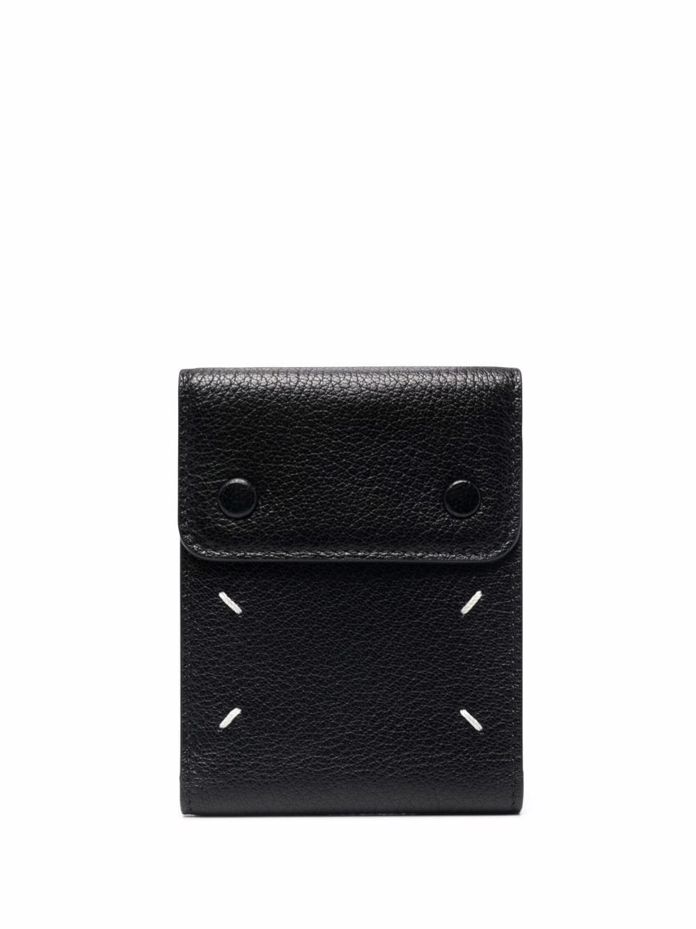 contrast stitch detail wallet - 1