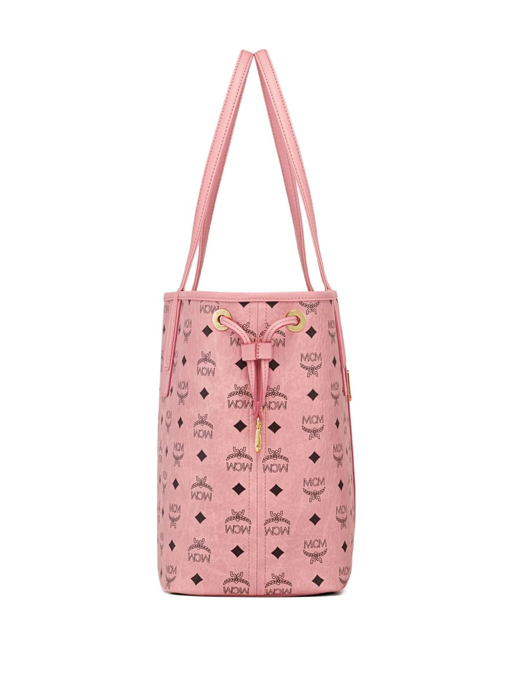 Liz logo-jacquard drawstring tote bag - 4