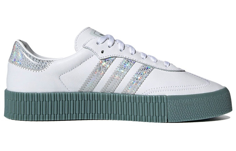(WMNS) adidas originals Sambarose 'White Blue' FX6274 2