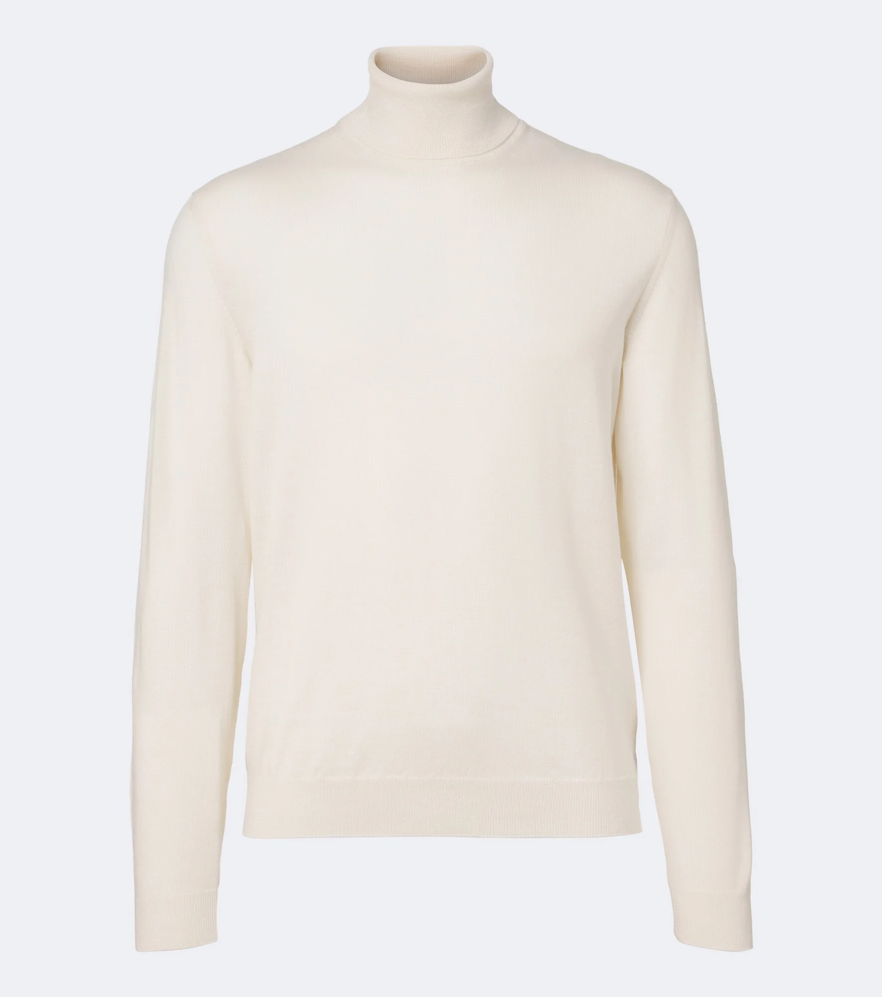 Virgin wool turtleneck sweater - 1