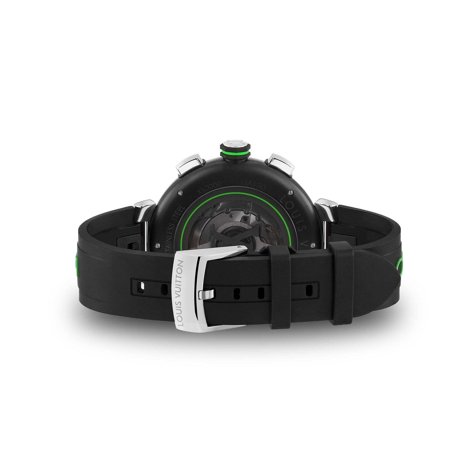 Tambour Damier Graphite Race Chronograph - 7