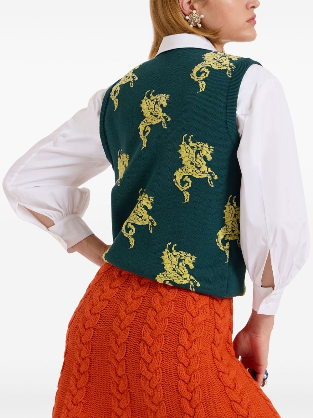 Gryphos knitted top - 2