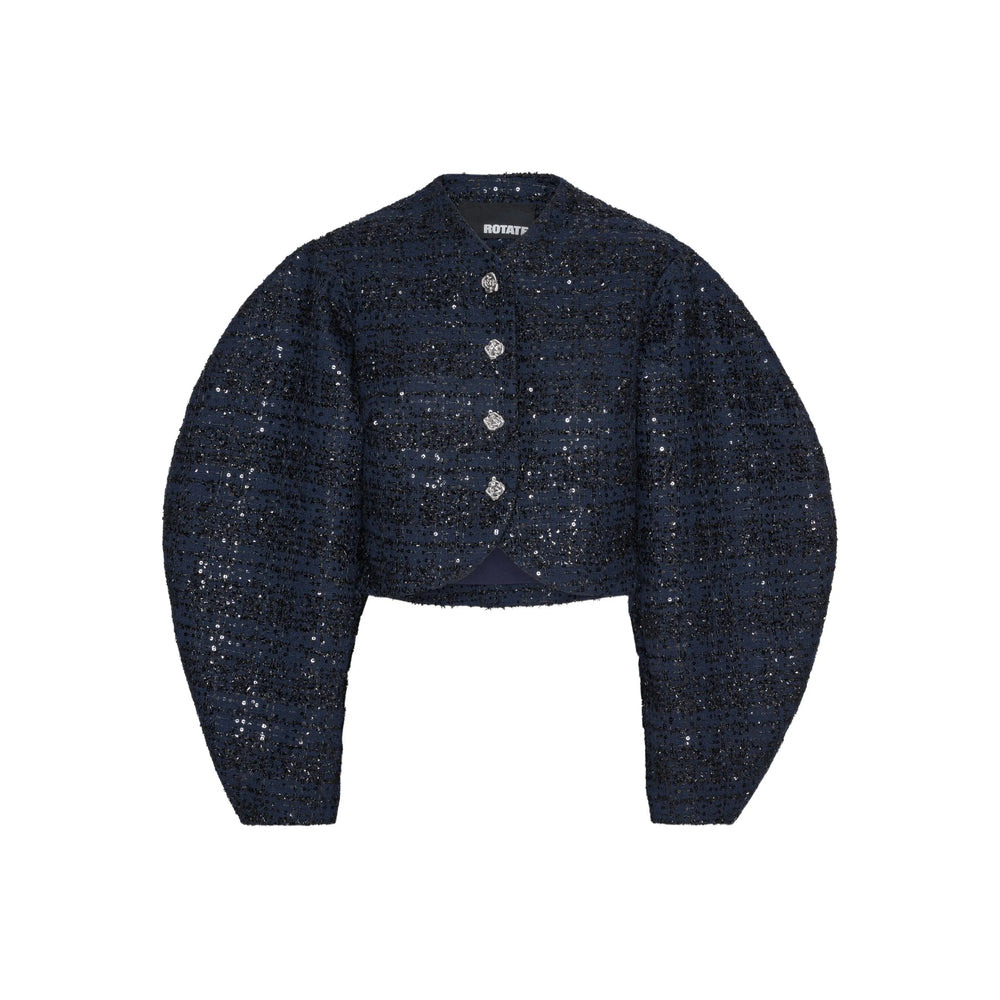 Rotate Blue Jackets - Cropped Jackets Women - 1
