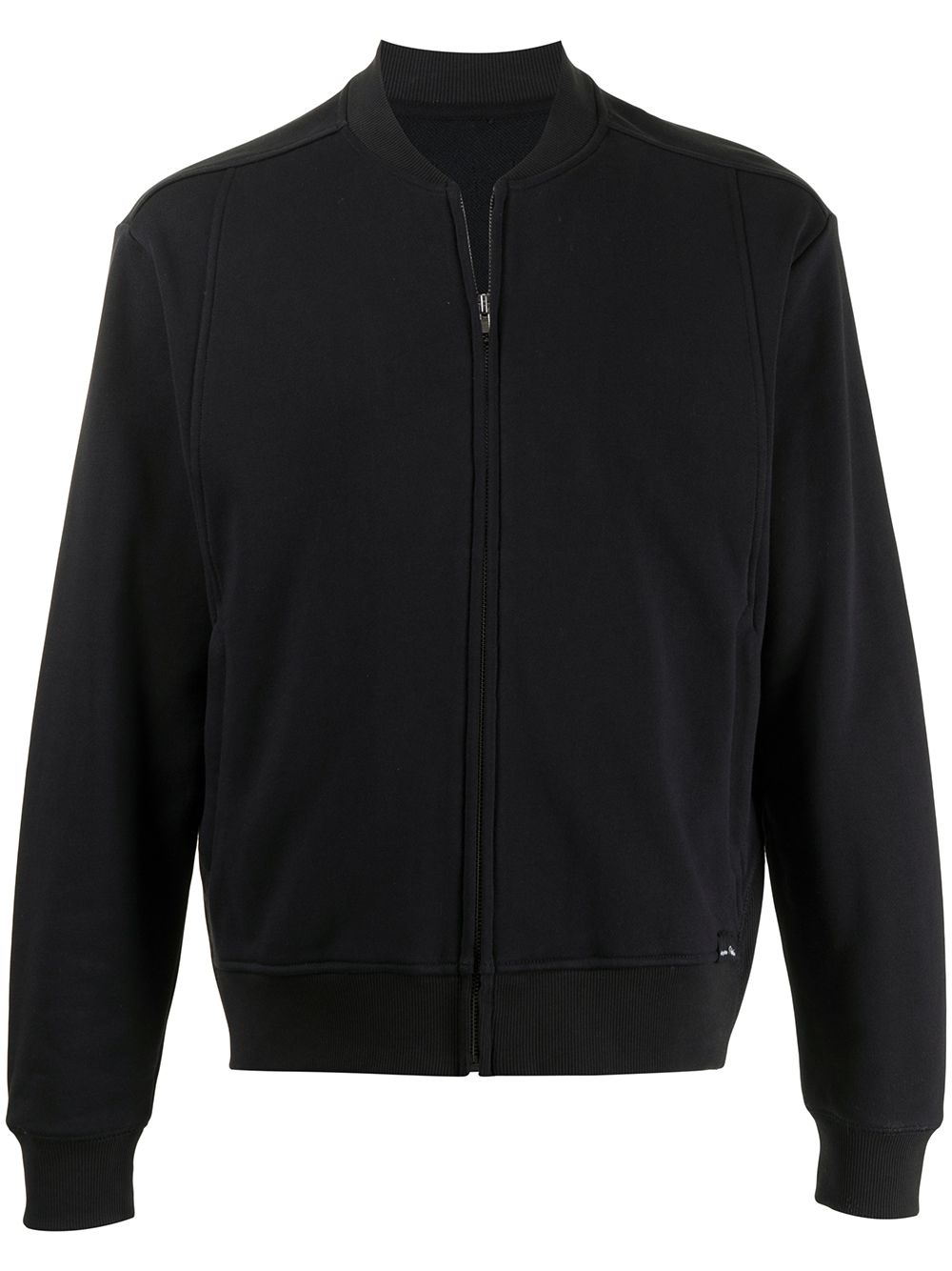 zipped-up bomber jacket - 1