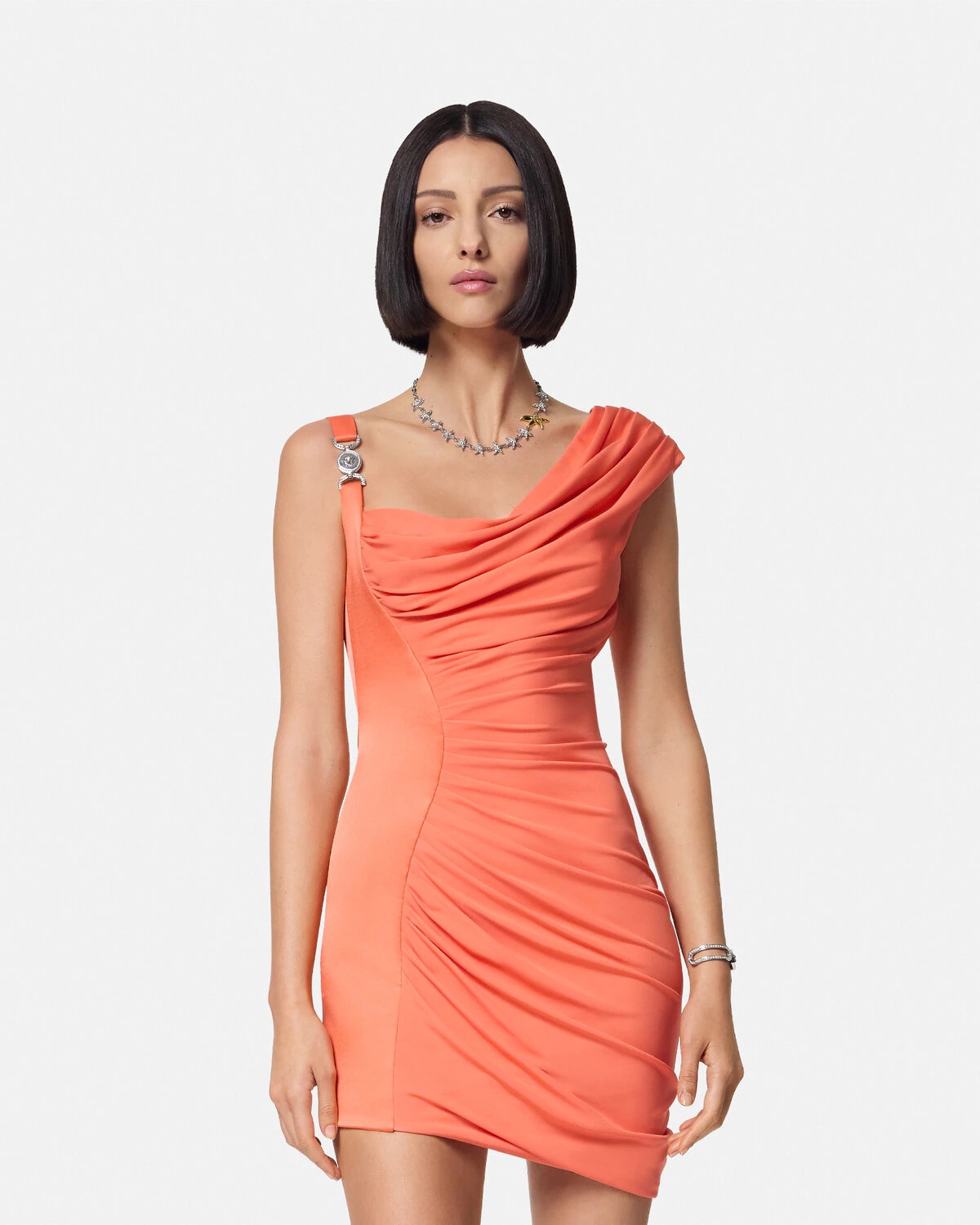 Medusa '95 Draped Mini Dress - 4