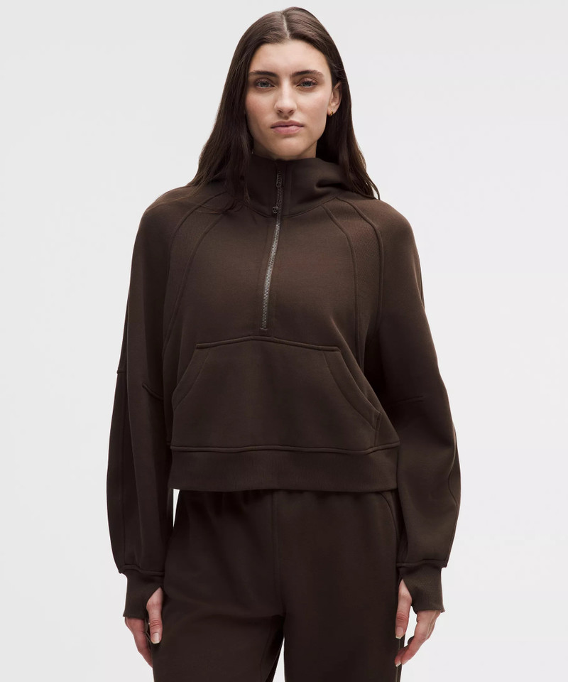 Scuba Oversized Half-Zip Hoodie 1