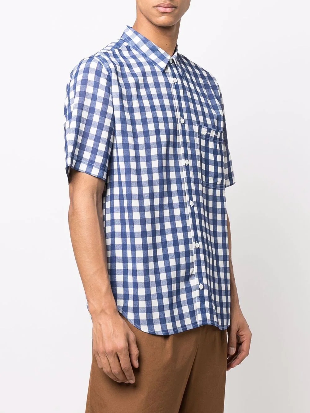 La chemise Jean checked bowling shirt - 3