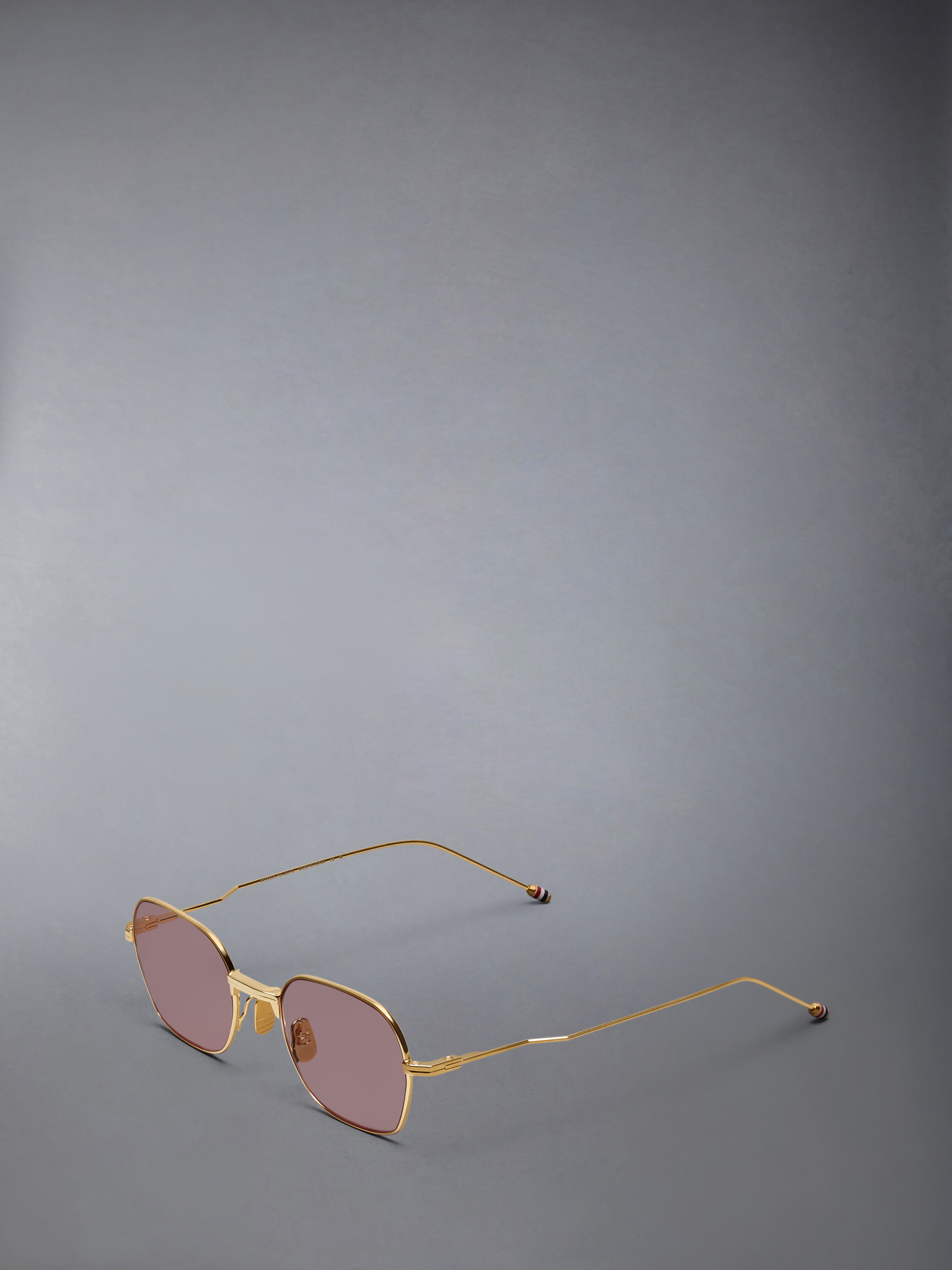 TITANIUM RECTANGULAR SUNGLASSES - 2