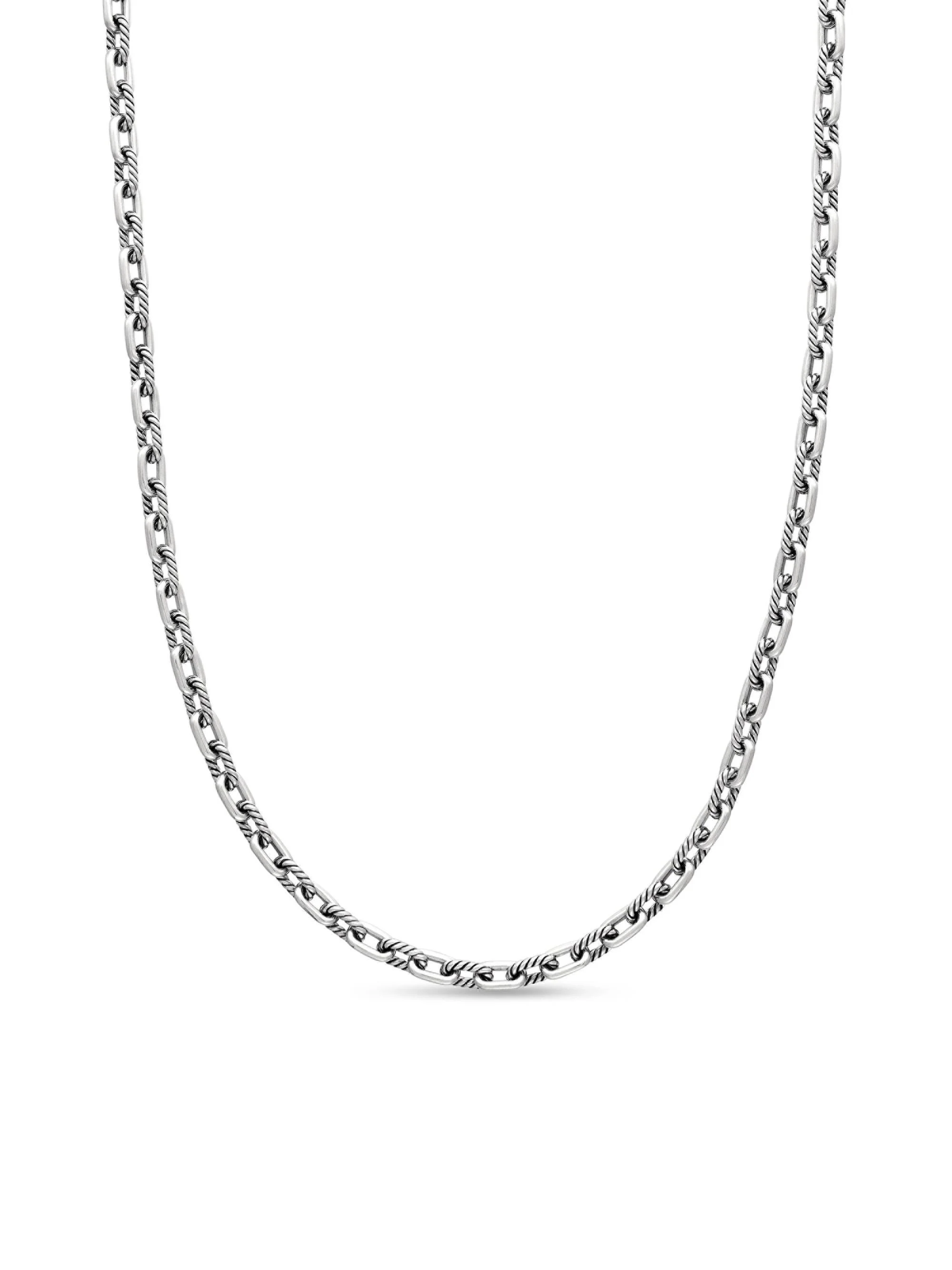 Women's Madison Chain Necklace in Sterling Silver, 5.5MM - Silver - 1