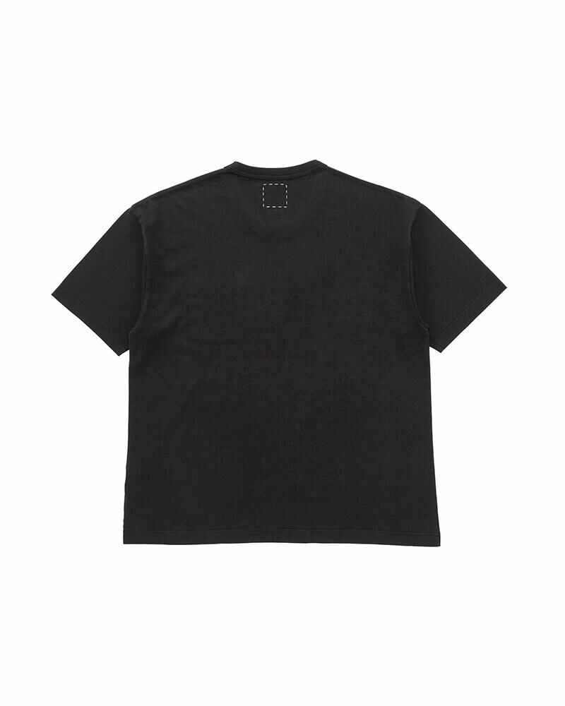 visvim ULTIMATE JUMBO TEE S/S BLACK outlook