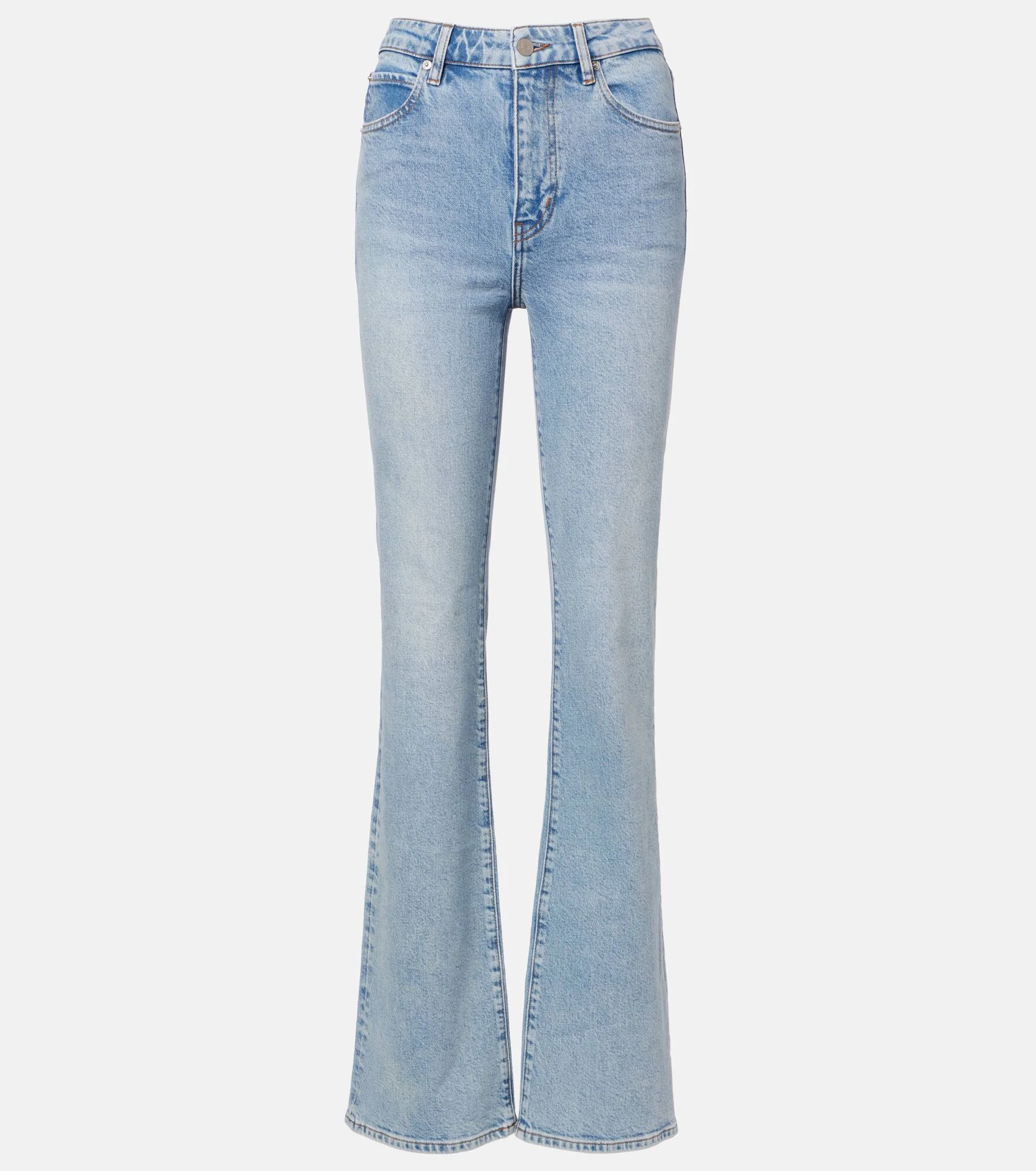 Arrow high-rise bootcut jeans - 1