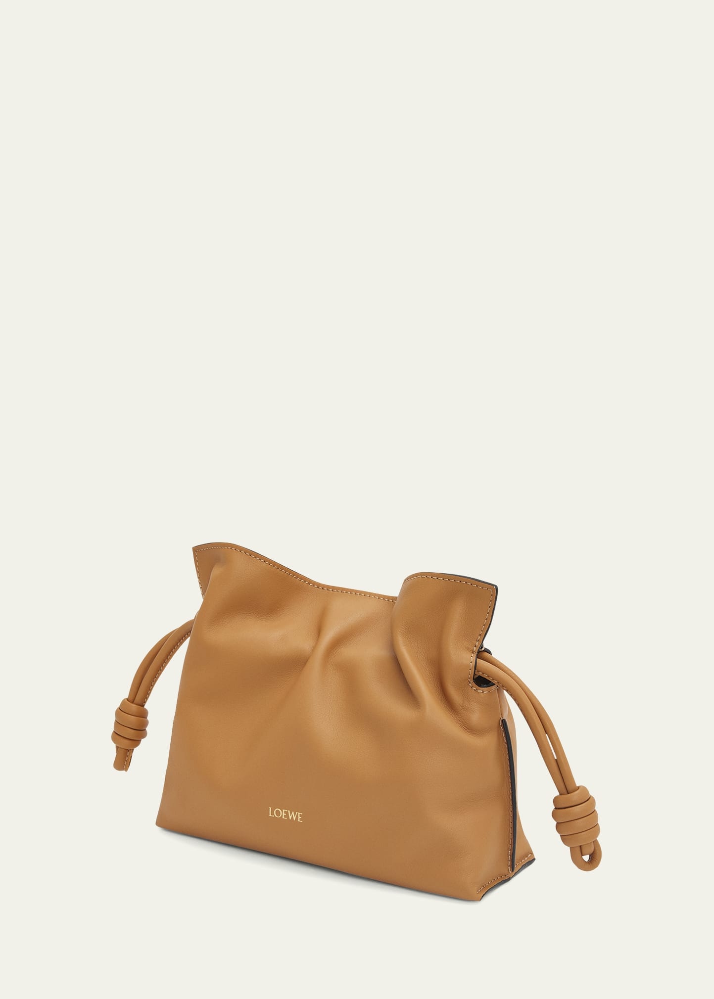 Flamenco Mini Leather Clutch Bag - 3