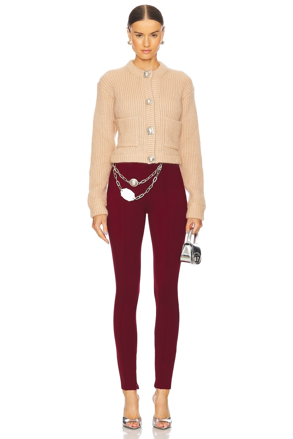 Gemstone Button Cardigan - 4