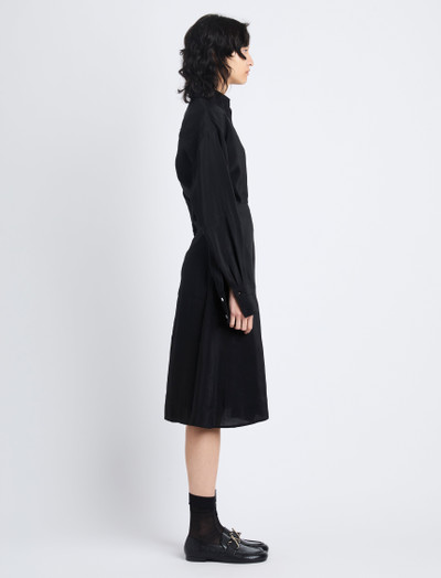 Proenza Schouler Olympia Dress in Washed Habotai outlook
