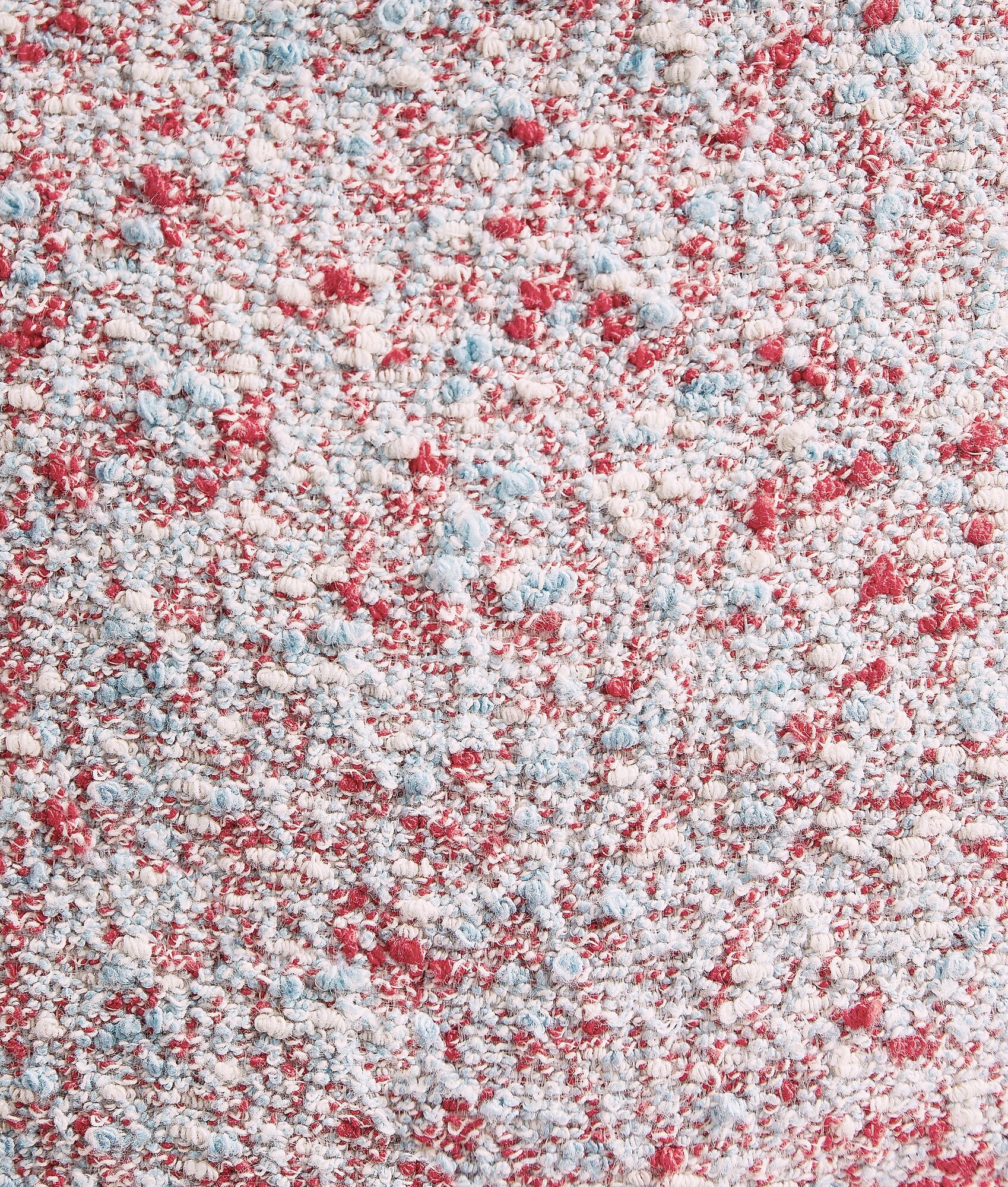 Textured Terrazzo Cotton Ruffle Dress - 7