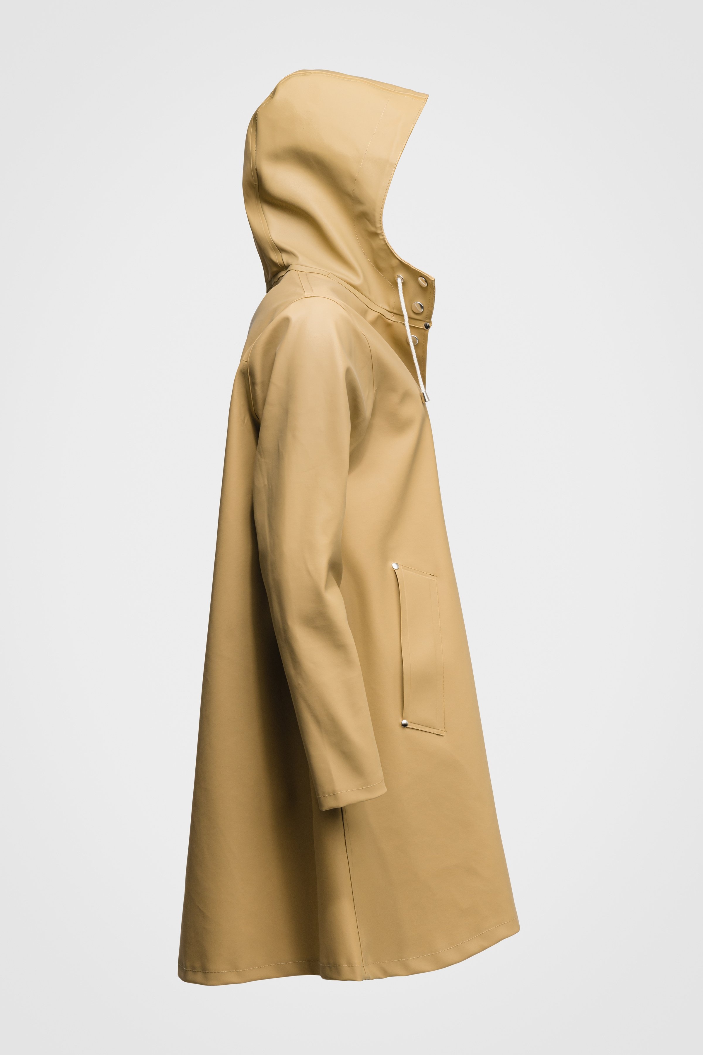 Women's Sand Raincoat - Mosebacke - 5