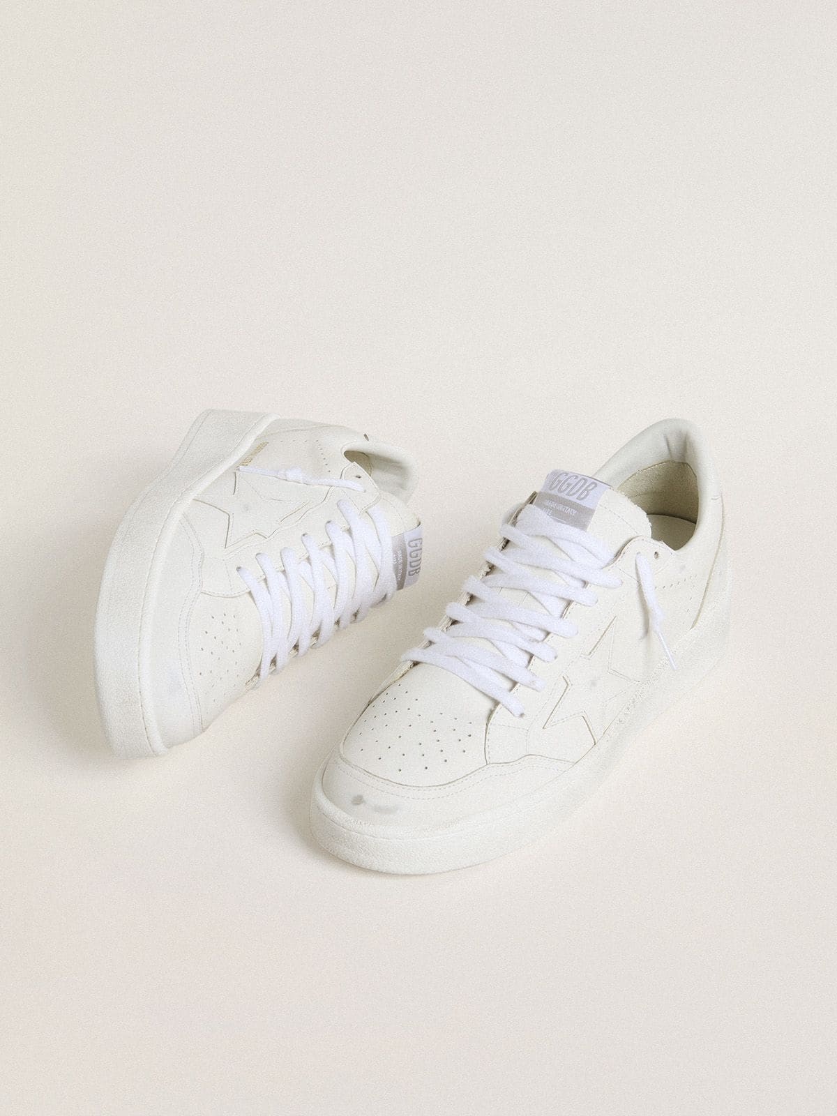 Women's Ball Star with white leather star and heel tab - 2