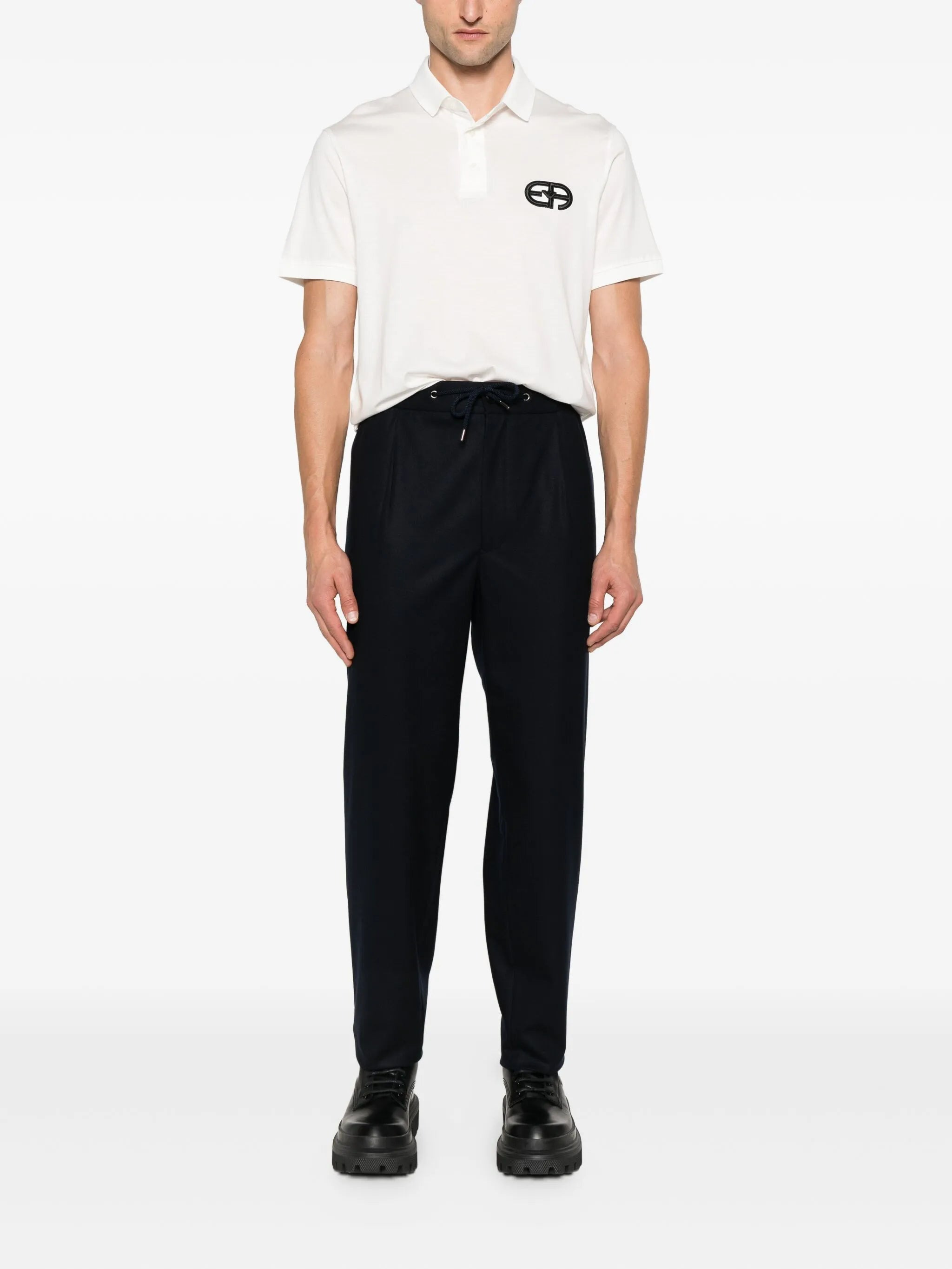 Emporio Armani Logo-embroidered Polo Shirt - 2