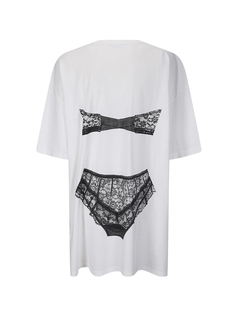 VAQUERA trompe l'oeil-print T-shirt outlook