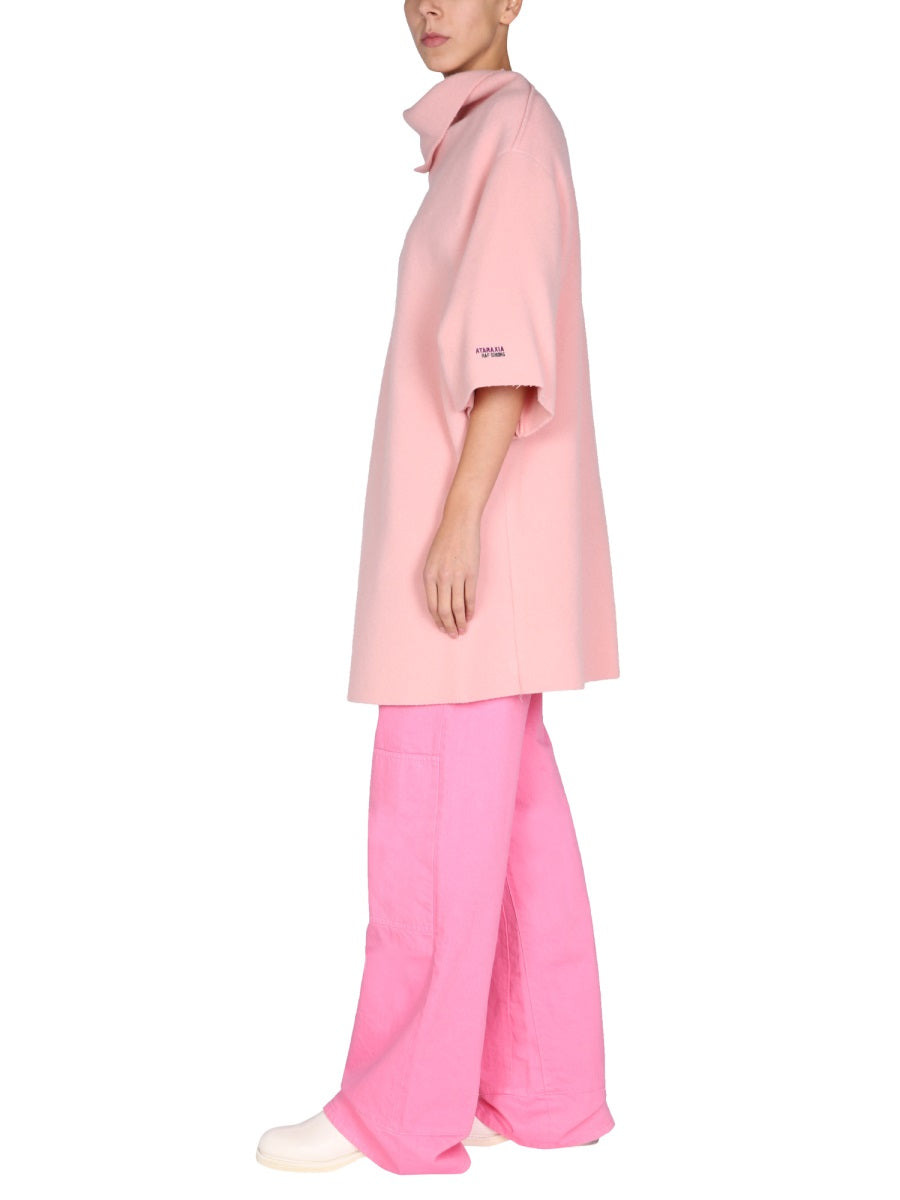 Raf Simons Women "Ataraxia" Wool Blend Dress - 2
