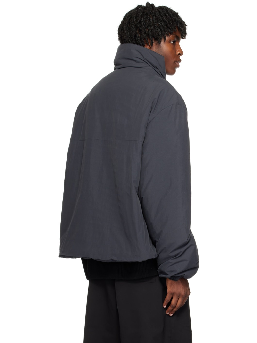 Studio Nicholson Navy Ikeda Jacket | REVERSIBLE