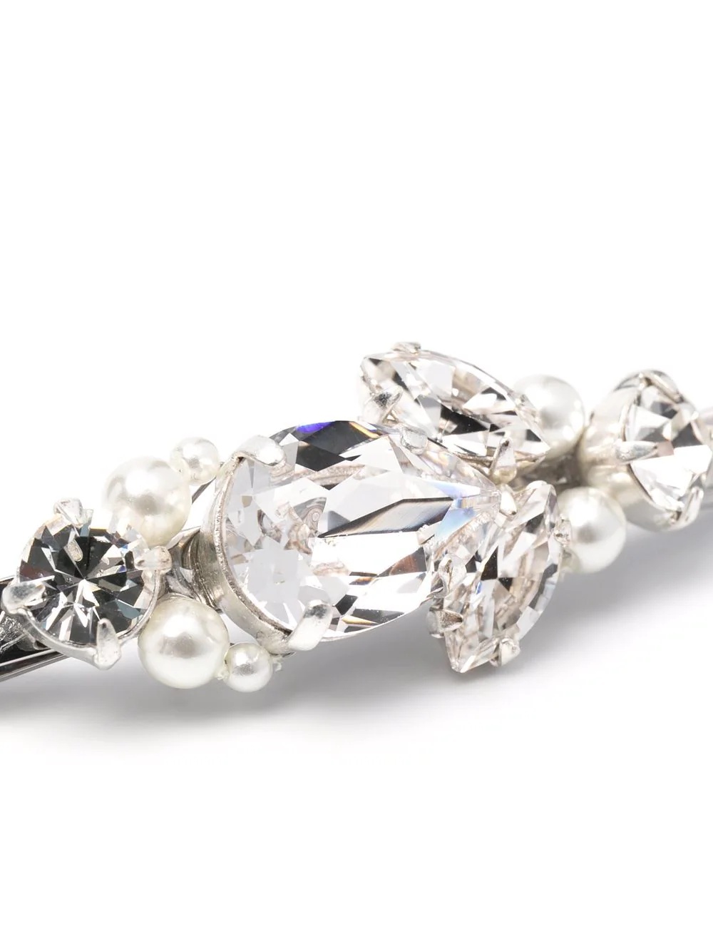 crystal-embellished hair clip - 3