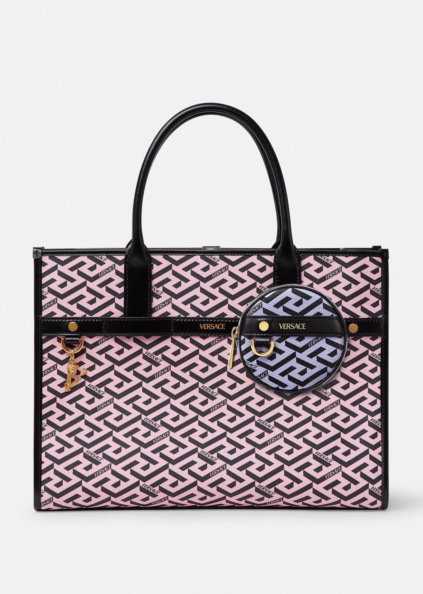 La Greca Signature Modular Round Pouch - 2