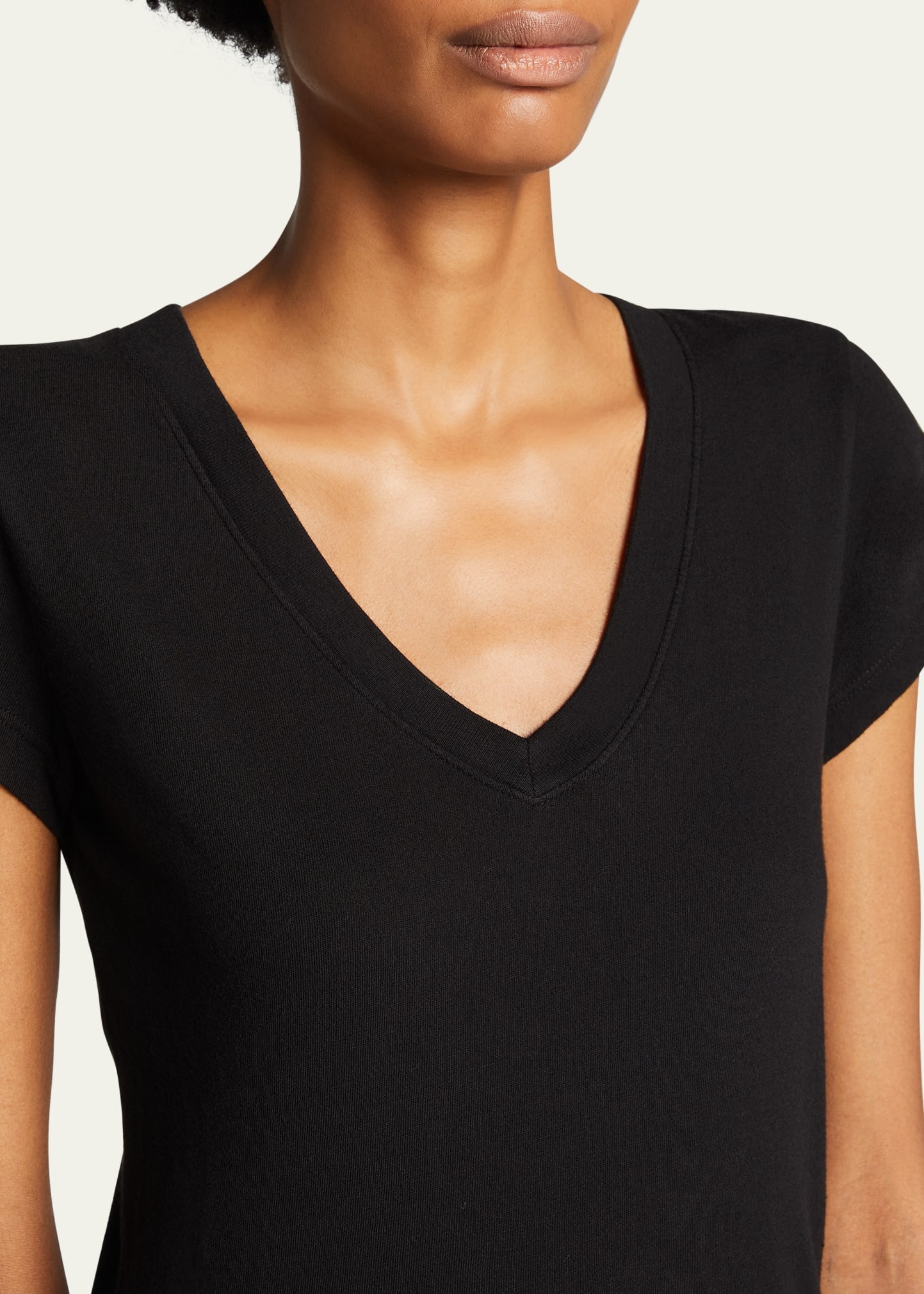 Becca V-Neck Short-Sleeve Tee - 5