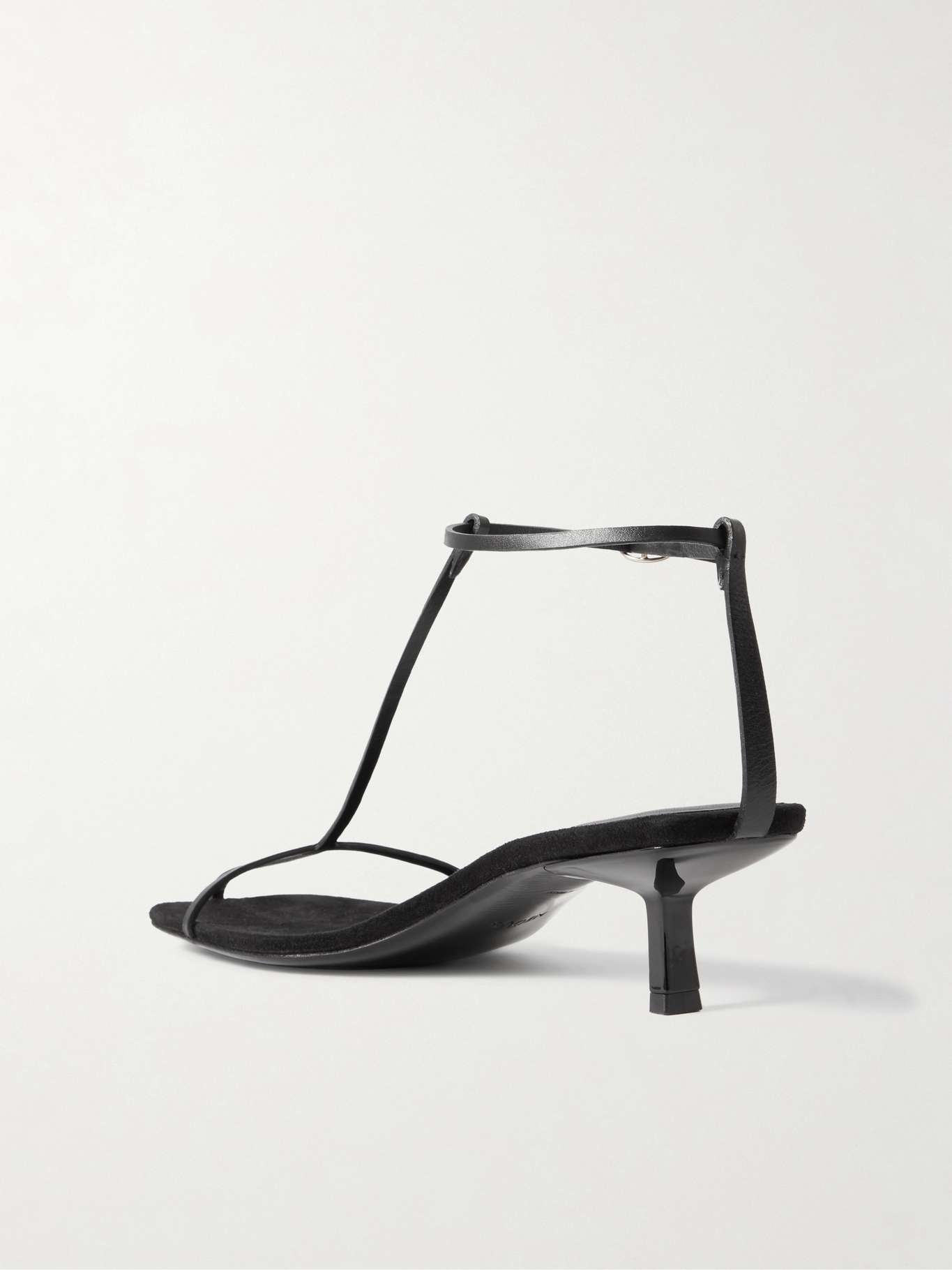 Jumel leather sandals Black - 3