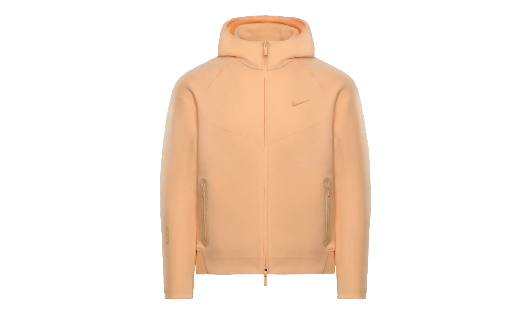 Tech Fleece Full Zip Hoodie "NOCTA NRG - Ice Peach" FD8453 801 - 1