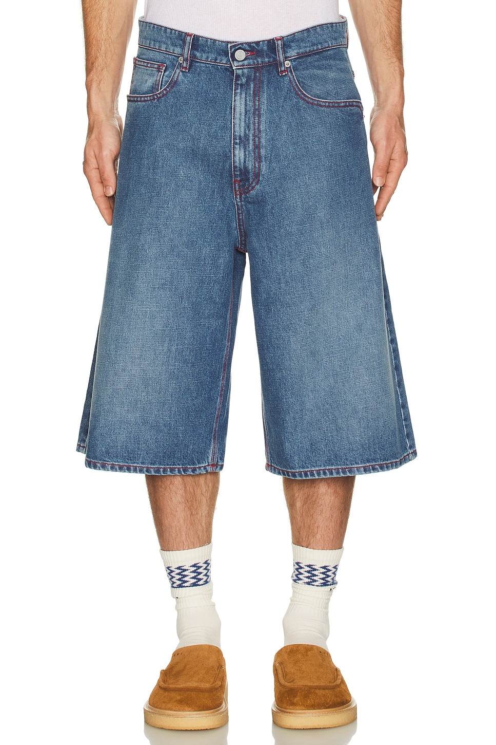 Denim Indiana Skate Shorts - 3