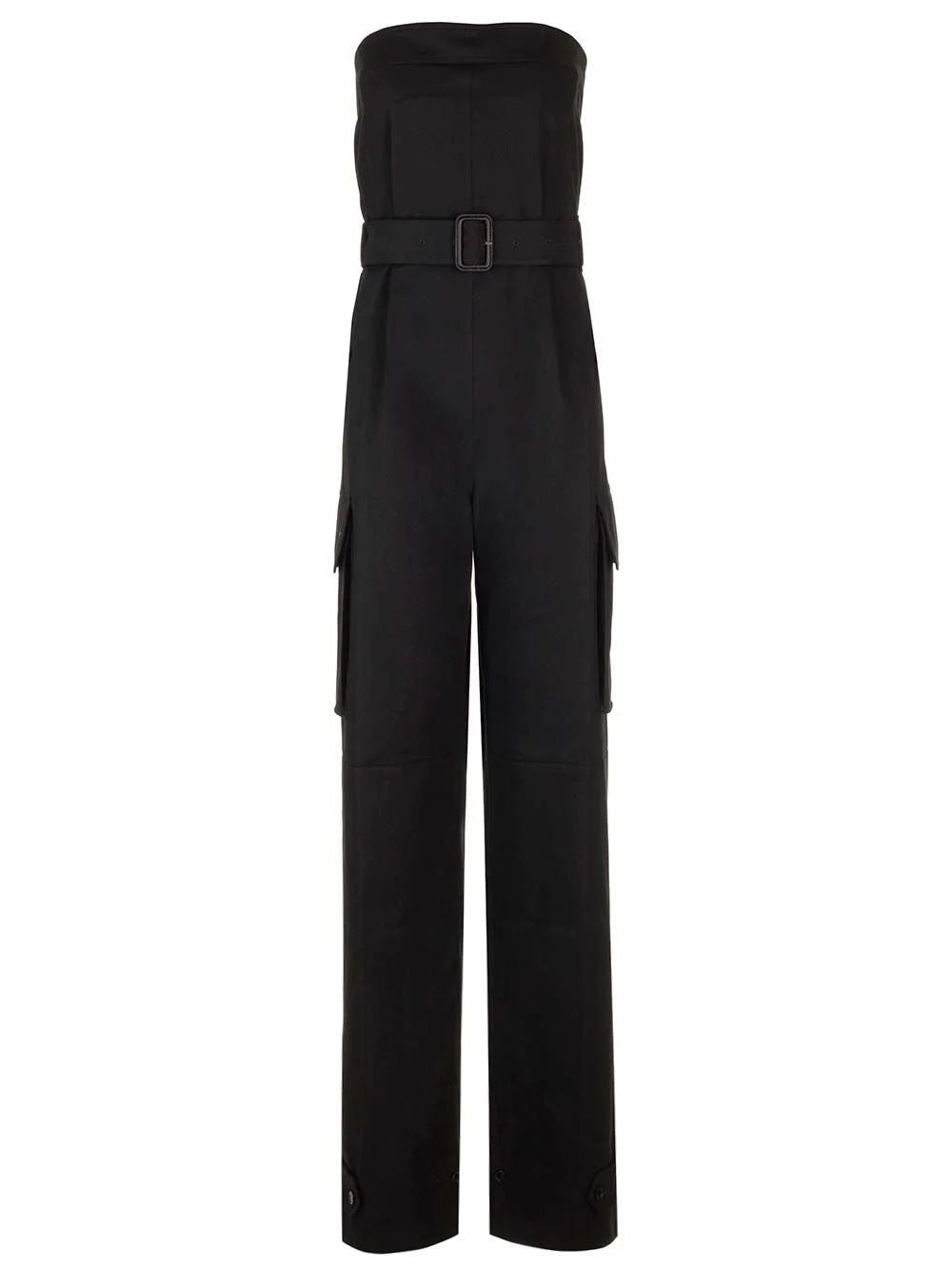 Saint Laurent Women "Cassandre" Bustier Jumpsuit - 1
