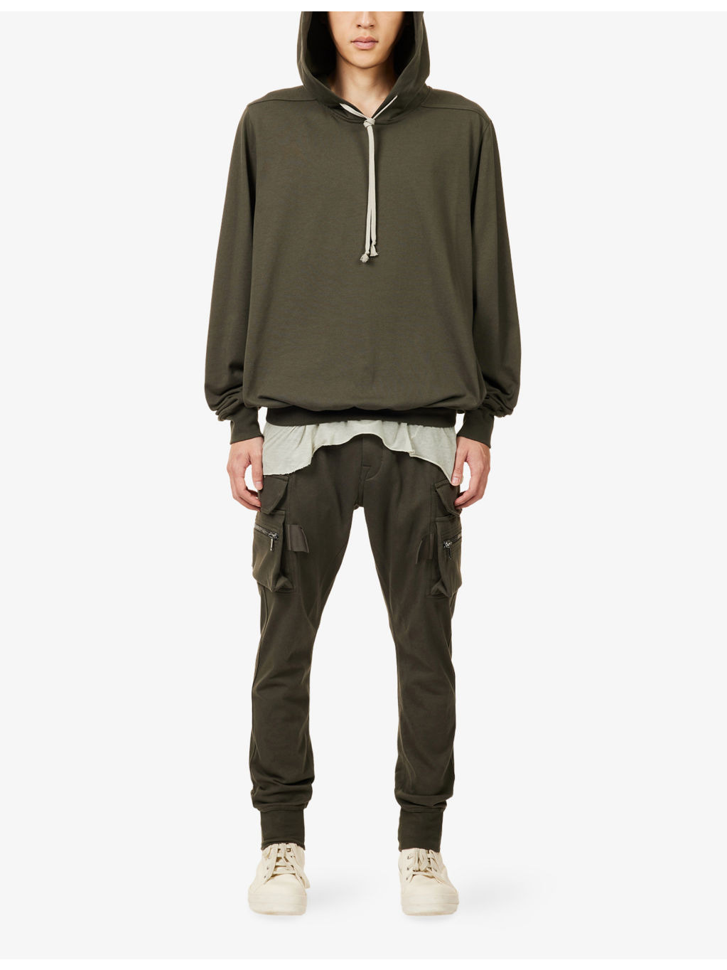 Mastodon Flap-Pocket Cotton-Jersey Cargo Trousers - 2