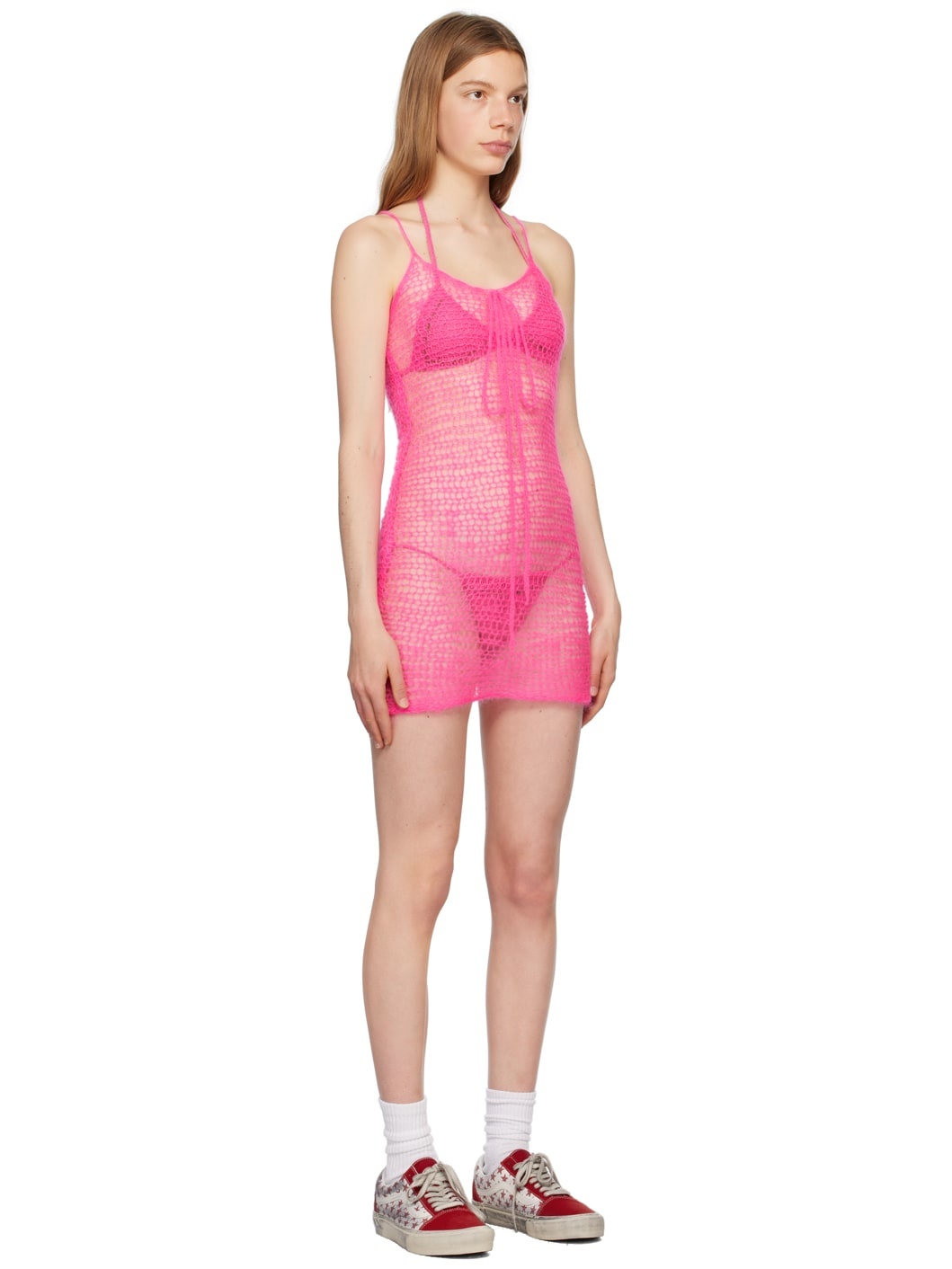 Pink Bow Minidress - 2