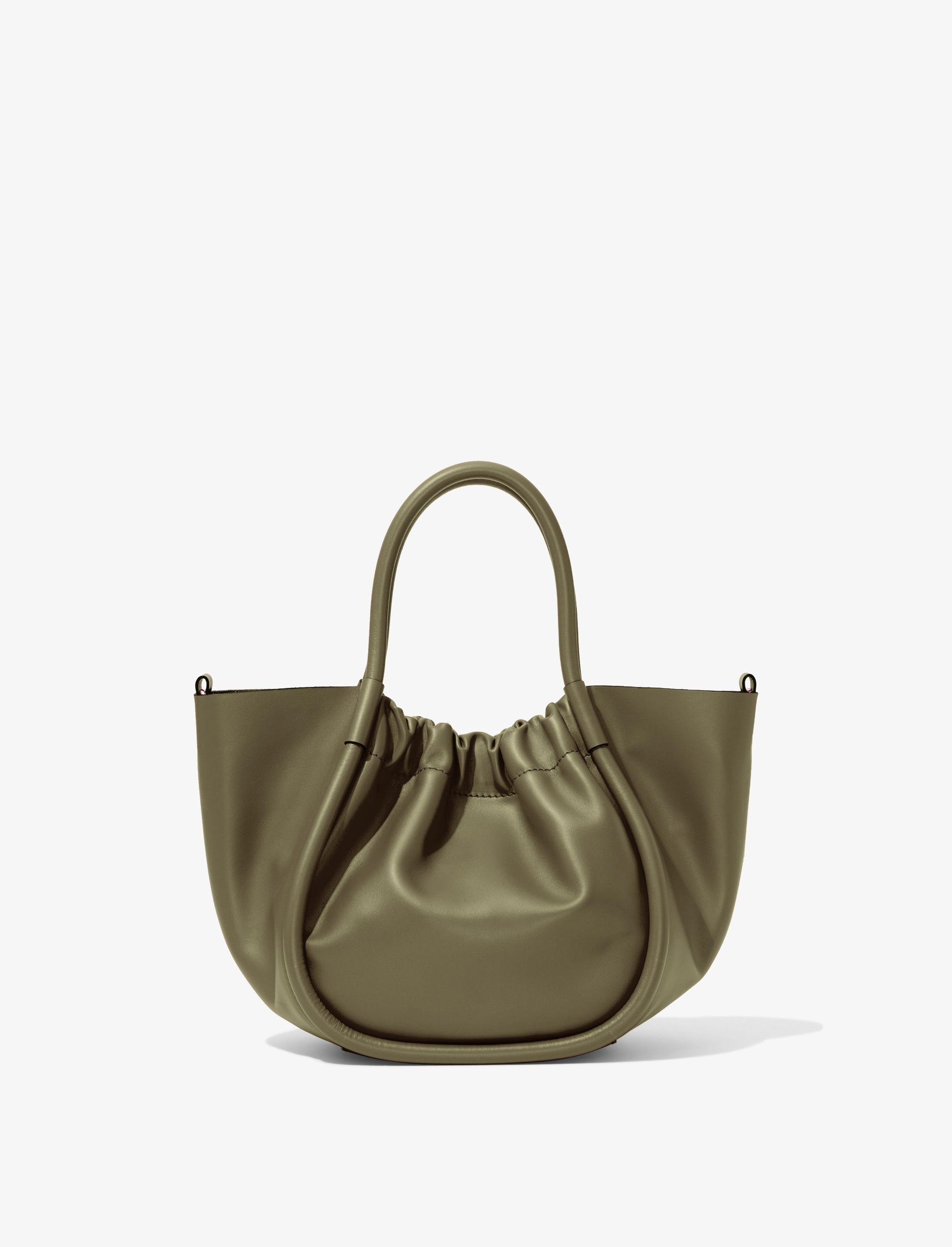 Small Ruched Crossbody Tote - 4